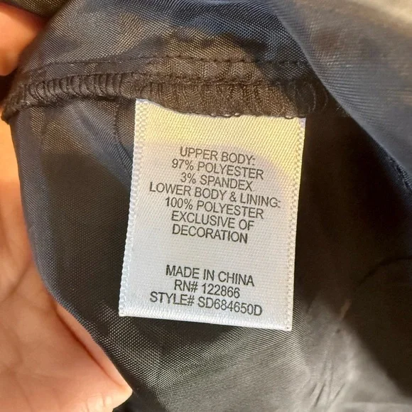 Zunie girls long sleeve dress. Sz 16. NWOT. - Picture 3 of 4